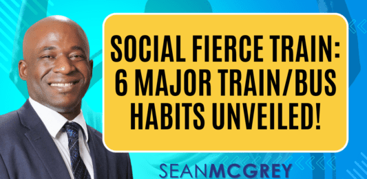 Sean McGrey announces top 6 training habits in a vibrant promotional image.
